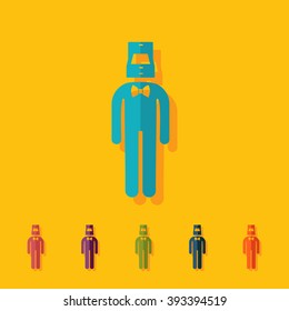 stick figure of a man