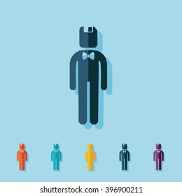 stick figure of a man