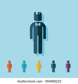 stick figure of a man