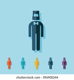 stick figure of a man