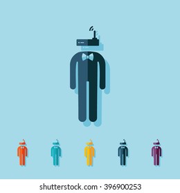 stick figure of a man