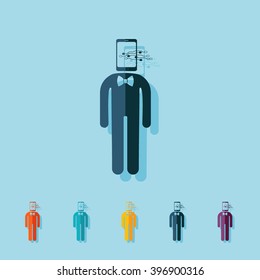stick figure of a man