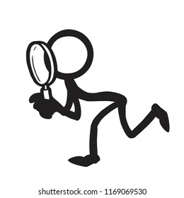 Stick Figure Research Magnifier 1