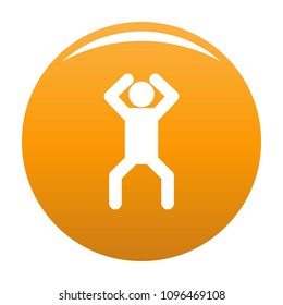 Stick figure stickman icon pictogram. Vector simple illustration of stickman icon isolated on white background. Man human stick sign