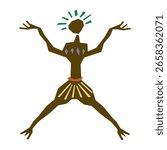 Stick figure vector art illustrator high quality
