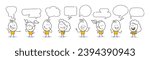 Stick figures. People with speech bubbles. Cartoon style. Social networks, news, social networks, chat, dialogue speech bubbles.