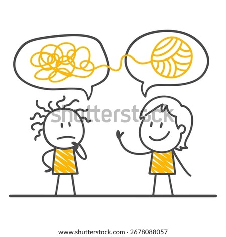 Stick figures. Using Dialogue and Empathy to Reveal Meaning.