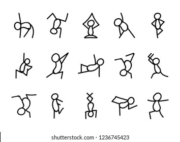 Yoga Stick Images, Stock Photos & Vectors | Shutterstock