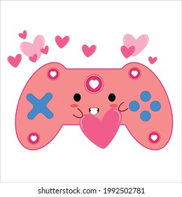 Stick game character vector template design illustration