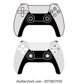stick game console, white color background