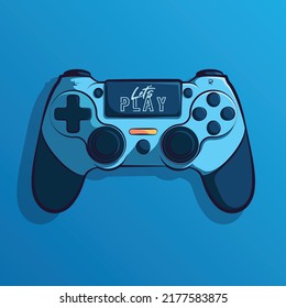 ilustración de controlador de juegos de stick