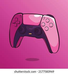ilustración de controlador de juegos de stick