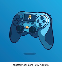 ilustración de controlador de juegos de stick