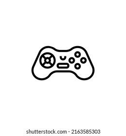 stick game vector icon. computer component icon outline style. perfect use for logo, presentation, website, and more. simple modern icon design line style