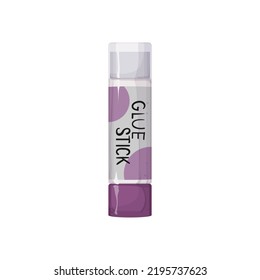 stick glue bottle cartoon. stick glue bottle sign. isolated symbol vector illustration