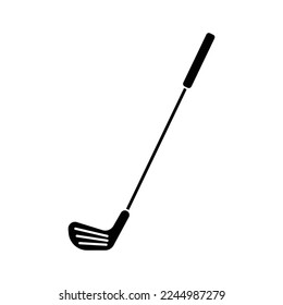 Vektordesign-Vorlage für das Stick-Golfsymbol