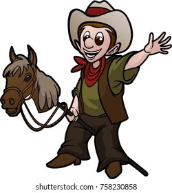 stick horse cowboy
