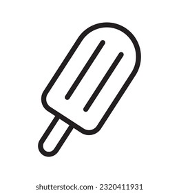 Stick Ice Cream Icon In Trendy Design Vector Eps 10