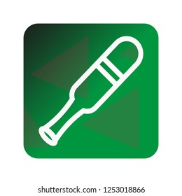 stick icon,with best green gradient for web,media and other need