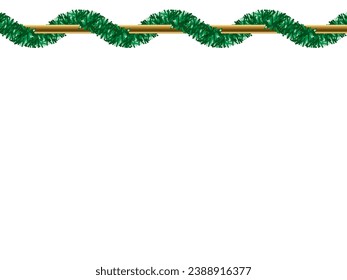 A stick with a mall decoration