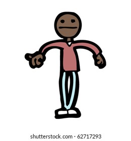 stick man cartoon