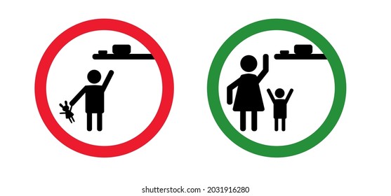 stick-man-sign-keep-out-reach-stock-vector-royalty-free-2031916280