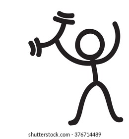 stick man  Weight-lifting  