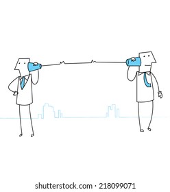 Stick people communication