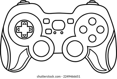 stick ps line vector illustration isolated on white background