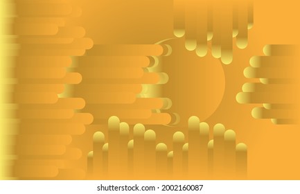 Stick Reef Glow Vector Abstract Yellow Background 