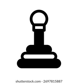 Stick Shift Icon Vector Symbol Design Illustration
