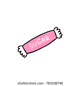 stick sugar doodle icon