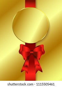 Sticker with bows