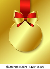Sticker with bows