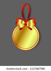 Sticker with bows