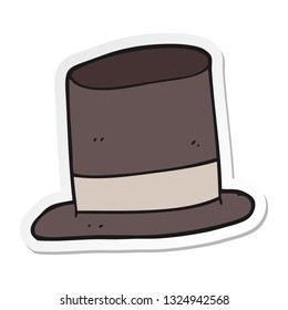 Aufkleber eines Cartoons