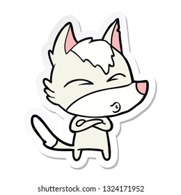 Sticker Cartoon Wolf Whistling Stock Vector Royalty Free 1324171952 Sticker Cartoon Wolf Whistling Stock Vector Royalty Free 1324171952