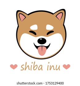 sticker cute anime dog shiba inu