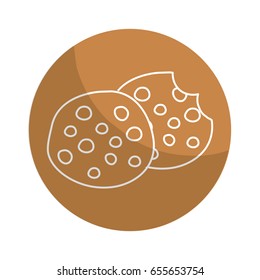 sticker delicious fresh cookies bakery snack