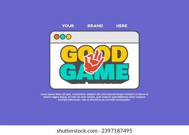 sticker design for fashion, suitable for printing, slap design, vector sticker