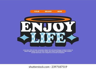 sticker design for fashion, suitable for printing, slap design, vector sticker