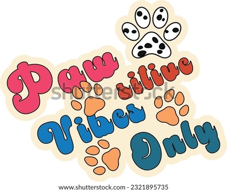 Sticker for dog lovers 