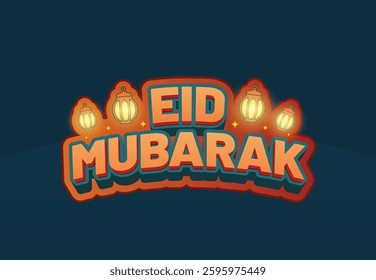 A Sticker for Eid Mubarak