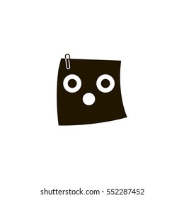 sticker emoji icon. sign design