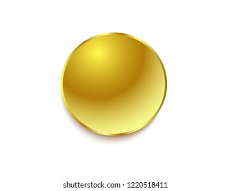 Sticker is empty gold