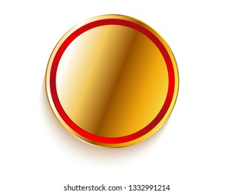Sticker is empty gold