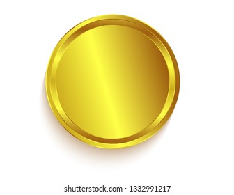 Sticker is empty gold