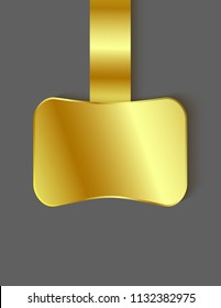 Sticker empty isolated