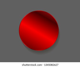 Sticker is empty red