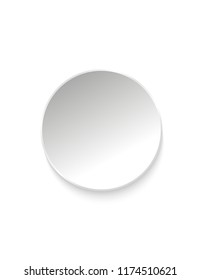 Sticker is empty white